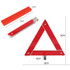28 x 24cm Car Storage Foldable Tripod Warning Plaque Car Emergency Warning Sign