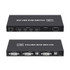 4K DVI USB KVM Switch DVI 2 In 1 Out Adapter Two Computer Shared Switcher Hub(Black)