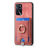 For OPPO Reno8 Z Retro Splitable Magnetic Card Bag Leather Phone Case(Pink)