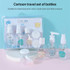 SY1039 Cartoon Travel Bottles Set Cosmetic Dispensing Bottles / Set