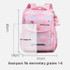 XYFKIDS Girls Cute Shoulder Backpack Dual Student Schoolbag Kids Casual Space Bag(Pink)