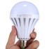 E27 12W SMD 5730 LED Bulbs, 24 LEDs 1080 LM 6000-6500K LED Intelligent Emergency Ball Steep Lights, AC 85-265V