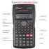 Multifunctional Scientific Function Calculator Middle School Student Exam Calculator