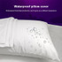 Waterproof and Stain-proof Knitted Fabric Pillowcase, Size:43x73cm