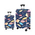 Thickened Dustproof High Elastic Suitcase Protective Cover, Color: Plenty of Fish(XL)