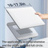 Yesido LP06 Foldable Laptop Swivel Stand(Silver)