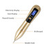 9 Gears Mole Spotting Pen LCD Home Laser Mole Spot Sweeping Beauty Instrument Without Shoot Light(Gold)