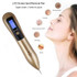 9 Gears Mole Spotting Pen LCD Home Laser Mole Spot Sweeping Beauty Instrument With Shot Light(Gold)