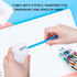 Del  Colored Pencil Set Oil-based Color Lead Painting Supplies, Spec: 12 Colors