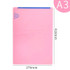 YAOJIE Non-Slip Exam Pad Student Stationery Drawing Writing Soft Board Office Writing Mat, Specification: A3 Pink