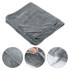 30x50cm USB Graphene Electrical Heating Blanket Home Office Foot Warmer Pad(Dark Gray)