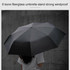 Original Xiaomi Youpin WD1 Empty Valley Automatic Umbrella, Size: 23 inch(Black)