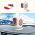 Portable Car Dashboard Electric Heater Winter Defroster, Voltage:12V(White)