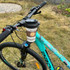 ENLEE KF-2.0 Bicycle Coffee Cup Bracket Stroller Bottle Carrier Tea Kettle Mug Holder(Dark Black)