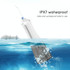350ML Water Tank Oral Irrigator Rechargeable 5 Gear Adustable Water Flosser, Spec: With Bracket White