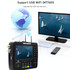 iBRAVEBOX V10 Finder Pro 4.3 inch Display Digital Satellite Meter Signal Finder, Support DVB-S/S2/S2X/T/T2/C, Plug Type:EU Plug(Black)