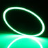 90mm 3W DIY Assembly Light COB LED Decorative Circle DC9V (Green Light)