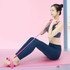 Multifunctional Four-Tube Pedal Puller Pedal Elastic Rope Sit-Ups Aid Abdomen Fitness EquipmentPink