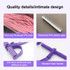 Multifunctional Four-Tube Pedal Puller Pedal Elastic Rope Sit-Ups Aid Abdomen Fitness EquipmentPink