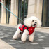 Christmas Dog Clothes Warm Pet Waterproof Reflective Tape Cotton Coat, Size: L(Snowflake)