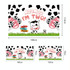 150x90cm Cartoon Cow Theme Birthday Party Decoration Background Cloth Photography Banner(2023SRB132)