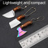 Mini Knife Keychain Portable Removal Express Pendant Accessory With Holster, Model: Axe Gold
