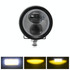 SD1 12W IP68 Waterproof Motorcycle Gourd Lens Spotlight(Black)