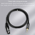 JINGHUA 3.5mm Male To XLR Female Microphone Cable Computer Mixer Audio Cable, Length: 1.5m