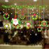 Window Glass Door Removable Christmas Festival Wall Sticker Decoration(6254)