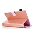For 7 inch Tablet Varnish Glitter Powder Horizontal Flip Leather Case with Holder & Card Slot(Rose Gold)