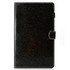 For Galaxy Tab A 8.0 (2019) T290 Varnish Glitter Powder Horizontal Flip Leather Case with Holder & Card Slot(Black)