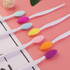 Silicone Cleaning Brush Beauty Tool Double Side Nose To Clean Blackhead Removers(Color Random Delivery)