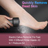 Electric Foot File Pedicure Kit Waterproof Feet Callus Remover, Spec: Kit 2  White