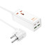 hoco AC10A Barry PD65W 2Type-C+2USB Ports with 1 Socket Desktop Charger, Cable Length: 1.5m, EU Plug(White)