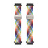DUX DUCIS Mixture Pro Series Magnetic Buckle Nylon Braid Watch Band, Size:20mm(Rainbow)