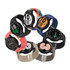 DUX DUCIS Mixture Pro Series Magnetic Buckle Nylon Braid Watch Band, Size:20mm(Storm Blue)