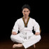 Men And Women Child Adult Cotton Taekwondo Clothing Training Uniforms, Size: 180(Dragon White)