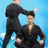 Men And Women Child Adult Cotton Taekwondo Clothing Training Uniforms, Size: 180(Dragon White)
