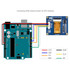 Waveshare 1.54 inch OLED Display Module, 12864 Resolution, SPI / I2C Communication(Blue)