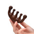 Massage Scalp Meridian Comb Sandalwood Scraping Five Teeth Head Massage Comb, Style: Five-finger Ball