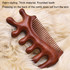 Massage Scalp Meridian Comb Sandalwood Scraping Five Teeth Head Massage Comb, Style: Little Dolphin