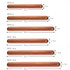 30x3.6cm Home Wooden Rolling Pin Nonstick Red Sandalwood Rolling Stick