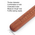 50x3.6cm Home Wooden Rolling Pin Nonstick Red Sandalwood Rolling Stick