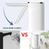 Digital Display Foldable Water Bottle Pump Electric Water Dispenser(White)