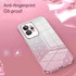 For Realme 10 Pro+ Gradient Glitter Powder Electroplated Phone Case(Silver)