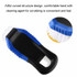 Car Tire Interior Mat Stiff Brush Cleaning Tool(Dark Blue)