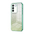 For vivo S16e / V27e Gradient Glitter Powder Electroplated Phone Case(Green)