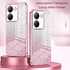 For vivo S16 Pro / S16 / V27 / V27 Pro Gradient Glitter Powder Electroplated Phone Case(Transparent)