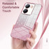 For vivo X90 Pro+ Gradient Glitter Powder Electroplated Phone Case(Pink)