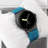 For Google Pixel Watch 2 / Pixel Watch Wave Braided Nylon Watch Band(Stone Blue)